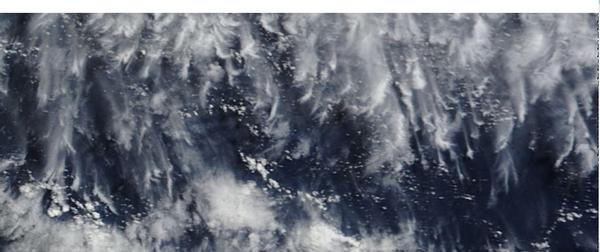 Mass of Aerosol Trails Sprayed In Path of Cyclone Lusi? 